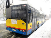 Potłuczona tylna szyba i wgnieciona klapa w Solarisie #782