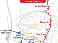 Nowa trasa linii 18 (źródło: kmplock.eu)