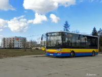 Autobus linii 18 na nowej pętli Żyzna