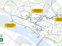 Nowa trasa linii 44. Źródło: kmplock.eu