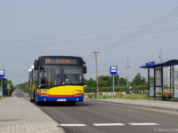 Autobus linii 15 na wyremontowanej ul. Boryszewskiej
