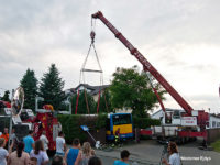 MAN #658 wyciągany przez dźwig