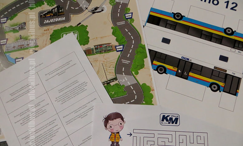 Na najmłodszych czekał m.in. model Solarisa do samodzielnego wycięcia i sklejenia