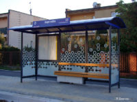 Nowa wiata na przystanku Kopernika 02