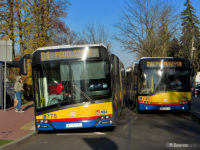 Przegubowe Solarisy na liniach 24 i 24C