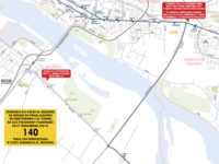 Trasa linii 140. Źródło: kmplock.eu