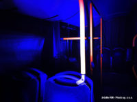 Wnętrze autobusu ciemni