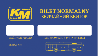 Bilet dla uchodźców z Ukrainy - normalny