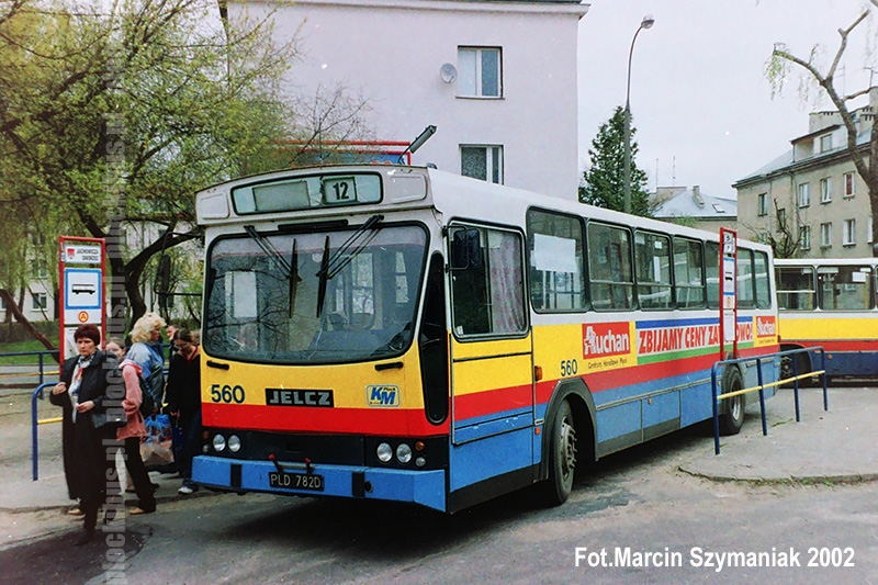 Jelcz PR110M #560 (1990-2009) na linii 12