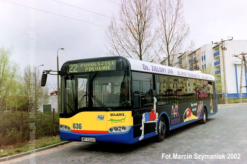 Solaris Urbino 12 #636 (2000-2018) na linii 22