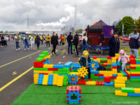 Piknik rodzinny na terenie zajezdni