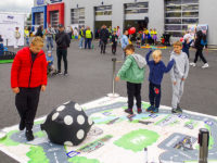 Piknik rodzinny na terenie zajezdni