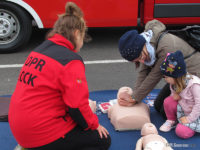 Piknik rodzinny na terenie zajezdni