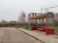 Wiata z przystanku Góry 04 została przeniesiona na pętlę Żyzna