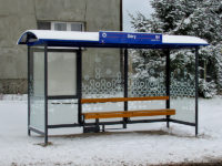 Nowa wiata na przystanku Góry 04
