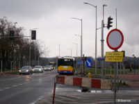 Objazd zamkniętej ul. Batalionów Chłopskich