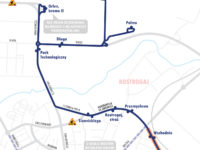 Zmieniona trasa linii 31 (źródło: kmplock.eu)