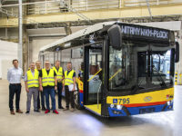 Odbiory nowych Solarisów w fabryce (źródło: FB Andrzej Nowakowski)