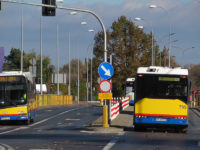 Autobusy linii cmentarnych na zamkniętym dla ruchu odcinku ul. Bielskiej