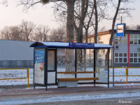 Nowa wiata na przystanku Nowowiejskiego 01.