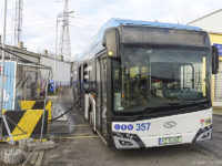 Tankowanie Solarisa na terenie zajezdni