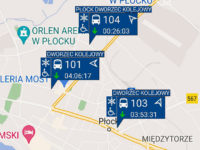 Autobusy wracające do Płocka z 4-godzinnym opóźnieniem (źródło: myBus)