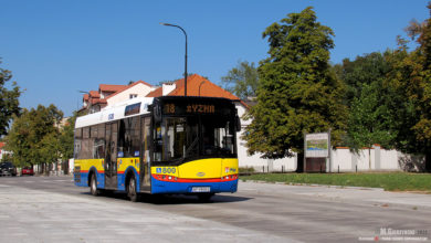 Solaris Urbino 8,9 LE #800 na linii 18