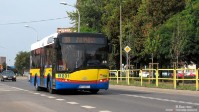 Solaris Urbino 8,9 LE #801 na linii 18