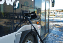 Tankowanie autobusu wodorowego