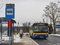 Autobus linii 33 na ul. Południowej
