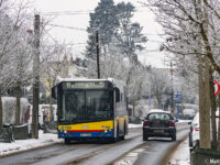 Autobus linii 19 na ul. Słonecznej