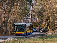 Autobus linii 140 na trasie objazdowej