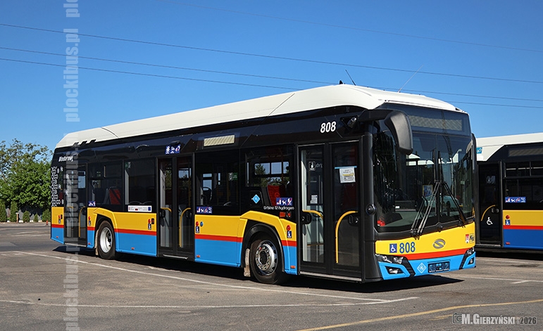 Pierwszy autobus wodorowy w Płocku