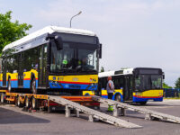 Wodorowy Solaris podczas rozładunku