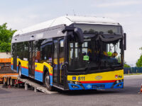 Wodorowy Solaris podczas rozładunku