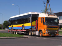 Solaris #824 w drodze do zajezdni