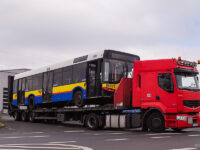 Solaris Urbino III 12 #681 opuszcza zajezdnię