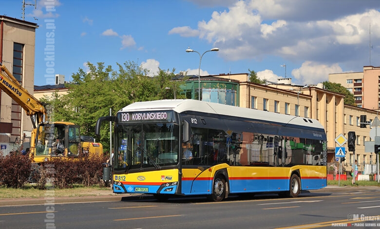 Solaris hydrogen #812 na linii 130