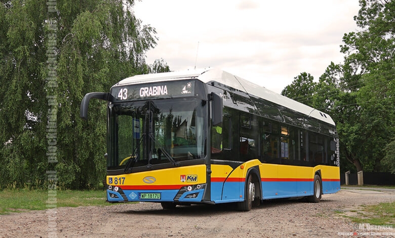 Solaris hydrogen #817 na linii 43