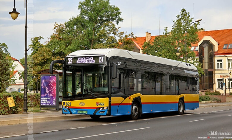 Solaris hydrogen #821 na linii 33